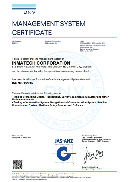 chung nhan dat chat luong iso 90012015